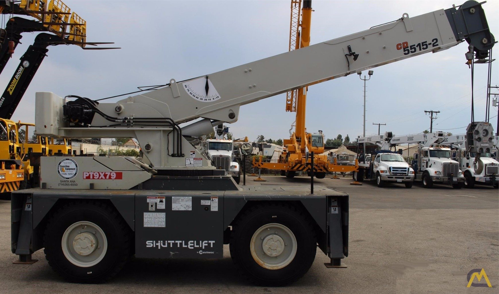 15t Shuttlelift CD5515-2 Carry Deck Crane Industrial Cranes Cranes ...