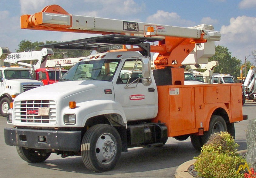 350 lb. Terex Telelect SC1142 Bucket Truck Boom LiftsArticulating