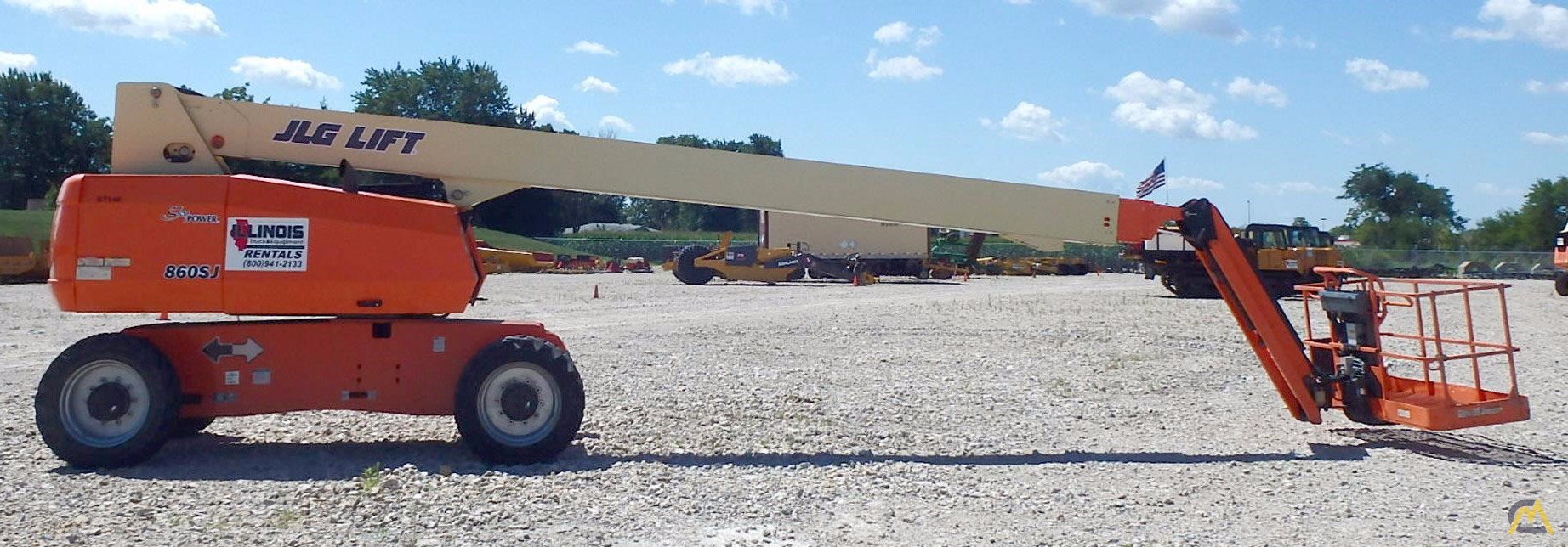 JLG 860SJ SelfPropelled Boom Lift LiftsTelescopic Aerial Access