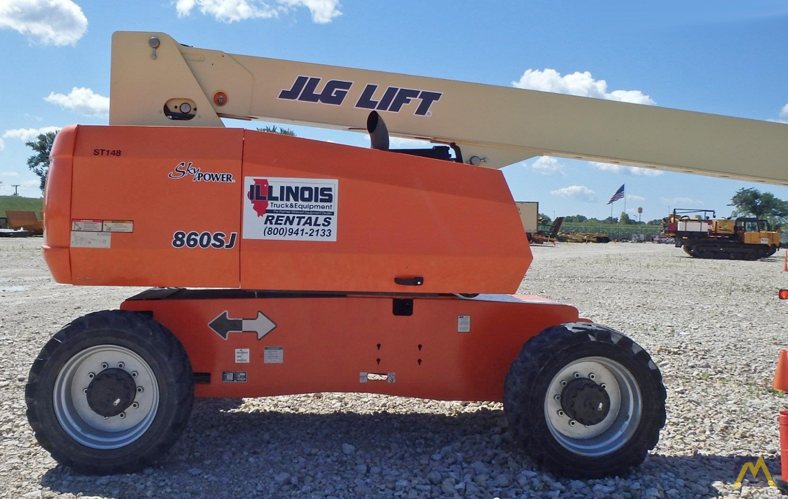 older 40 foot jlg boom lift for sale